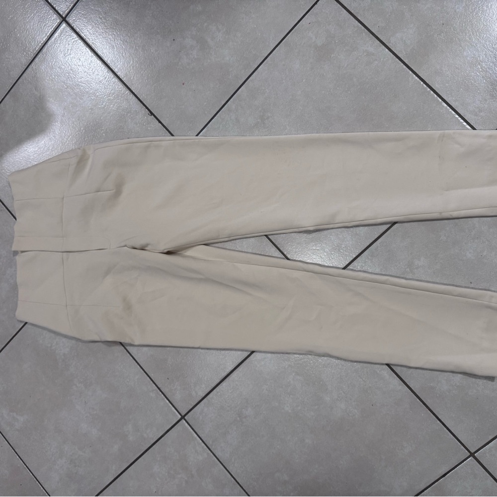 Women’s Cream Pants Zara